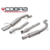 Holden Corsa E 1.4 Turbo (15-19) Cat Back Performance Exhaust (TP108-CF (Carbon Fibre))