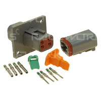 Raceworks Deutsch DT Flange Mount 4-Way Connector Kit  CPS-181
