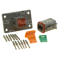 Raceworks Deutsch DT Flange Mount 6-Way Connector Kit  CPS-182