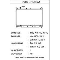 CSF Racing 2-Row 52mm Race Spec Aluminium Radiator for Honda S2000 AP1/AP2 99-09