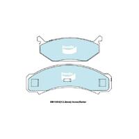 Bendix General CT Brake Pad Set Front for H-Series 71-79 (DB1004GCT)