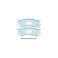 Bendix General CT Brake Pad Set Rear for 929 87-91 (DB1112GCT)