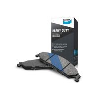 Bendix Heavy Duty Brake Pad Set Front for Accord 87-89/Civic 87-93 (DB1133HD)