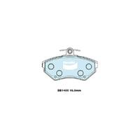 Bendix Euro Brake Pad Set Front for Range Rover 02-12/Golf 91-02 (DB1400EU)
