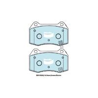 Bendix Ultimate+ Brake Pad Set Front for 350Z 03-07 (DB1520ULT)