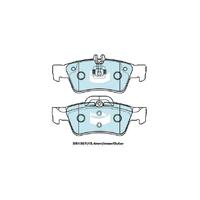 Bendix Euro Brake Pad Set Rear for C-Class 04-07 (DB1657EU)