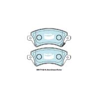 Bendix Heavy Duty Brake Pad Set Front for Corolla 01-07 (DB1714HD)