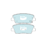 Bendix General CT Brake Pad Set Rear for Santa Fe 09-18 (DB2178GCT)
