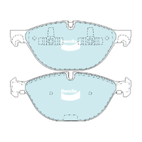 Bendix Euro Brake Pad Set Front for A4 00-09/A6 Allroad 06-11 (DB2210EU)