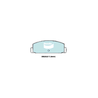 Bendix General CT Brake Pad Set Rear for Sigma Scorpion 78-82 (DB252GCT)
