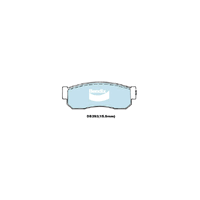 Bendix General CT Brake Pad Set Front for Pulsar 83-86/Sunny 81-85 (DB293GCT)