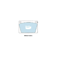 Bendix General CT Brake Pad Set Front for XJ 68-75 (DB522GCT)
