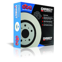 DBA DBA2227 Street Series 2x Standard Solid Rear Rotors FOR Mitsubishi Colt 02-13