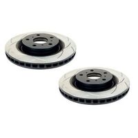 DBA DBA2604S. Street Series 2 x T2 Slotted Front Rotors Redline Edition 355mm for VE-VF Commodore SS