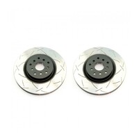 DBA DBA42650S-10 Clubspec 4000 2x T3 Slotted Front Rotors FOR WRX 15+/Liberty 03-14/Forester 14-18