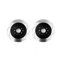 DBA DBA42656S-10 Clubspec 4000 2x T3 Slotted Rear Rotors FOR STi 08-20
