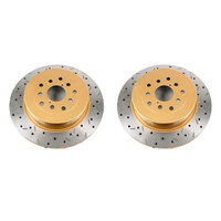 DBA DBA42657XS. Clubspec 4000 1x XS Cross-Drilled/Slotted Rear Rotors FOR Subaru WRX 01-07 w/Brembo