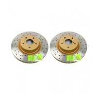 DBA DBA4650XS 4000XS Series T-Slotted Front Rotors FOR WRX 99-14/09-14/Forester 03-12/Liberty B4 02-0