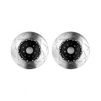 DBA DBA52166BLKS T3 5000 Series T-Slotted Front Rotors FOR Mustang 15+