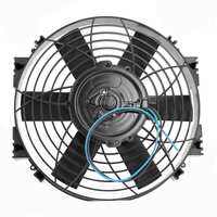 PWR 10" Fan Skew Blade Pull 12V (696CFM) (56mm Deep)