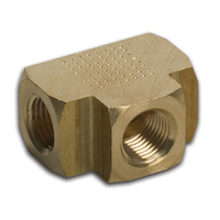 DEI T -  Block  1/8" NPT - Female  080216
