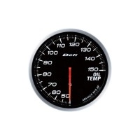 DEFI ADVANCE BF OIL TEMP GAUGE - 150C (60MM) WHITE