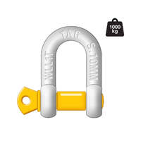 TAG D-Shackle-10mm, 1250kg, Galvanised