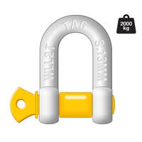 TAG D-Shackle-13mm, 2000kg, Galvanised