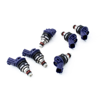 Deatschwerks 370cc/min Side Feed Injectors - 6 Pack (300ZX 90-99/Skyline 93-98)