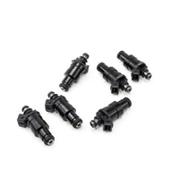 Deatschwerks 1200cc/min 11mm Low Impedance Upper Injectors - 6 Pack