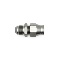 Deatschwerks 8AN Male Flare to 1/2" Hardline Compression Adapter w/Olive Insert