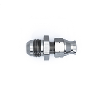 Deatschwerks 8AN Male Flare to 5/16" Hardline Compression Adapter w/Olive Insert