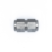 Deatschwerks Titanium Straight 6AN to 6AN Female Flare Swivel Coupler