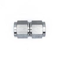 Deatschwerks Titanium Straight 10AN to 10AN Female Flare Swivel Coupler