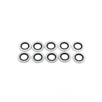 Deatschwerks Rubber and Metal Crush Washer (10 Pack) - 6AN