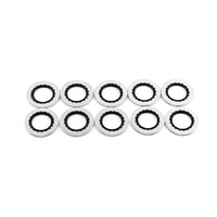 Deatschwerks Rubber and Metal Crush Washer (10 Pack) - 8AN