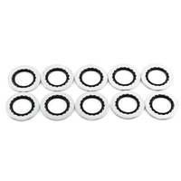 Deatschwerks Rubber and Metal Crush Washer (10 Pack) - 10AN
