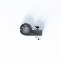 Deatschwerks Titanium Billet P-Clamp to Suit -6 PTFE Hose (11.1mm Clamp ID)
