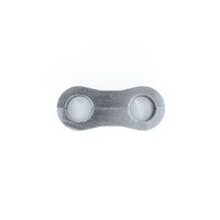 Deatschwerks Titanium Billet Dual Hose Separator to Suit -6 PTFE Hose (11.1mm Clamp ID)