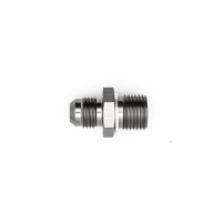 Deatschwerks 6AN Male Flare to M16 X 1.5 Male Metric Adapter w/Crush Washer