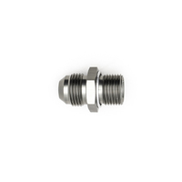 Deatschwerks 8AN Male Flare to M18 X 1.5 Male Metric Adapter w/Crush Washer