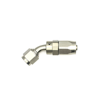 Deatschwerks 45 Deg 6AN Female Swivel CPE Hose End