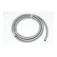 Deatschwerks 8AN Stainless Steel Double Braided CPE Hose - 20 Feet