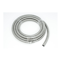 Deatschwerks 10AN Stainless Steel Double Braided CPE Hose - 20 Feet