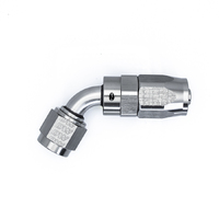 Deatschwerks Titanium 60 Deg 6AN Female Flare Swivel CPE Hose End