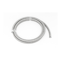 Deatschwerks 8AN Stainless Steel Double Braided PTFE Hose - 10 Feet