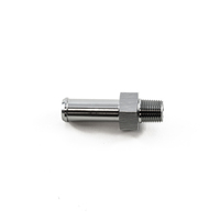 Deatschwerks 1/8" NPT Male to 3/8" Single Hose Barb Adapter