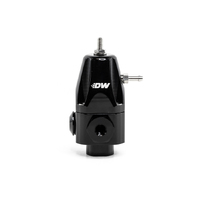 Deatschwerks DWR1000 Adjustable Fuel Pressure Regulator (-8AN Inlet/-6AN Outlet) - Black