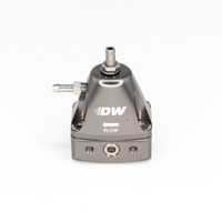 Deatschwerks DWR1000iL In-Line Adjustable Fuel Pressure Regulator - Titanium