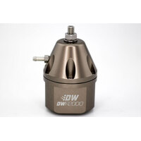 Deatschwerks DWR2000 Adjustable Fuel Pressure Regulator (Dual -10AN Inlet/-8AN Outlet) - Titanium